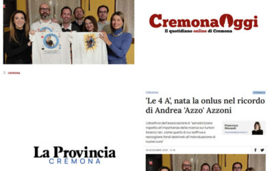 Cremonaoggi e La Provincia di Cremona parlano di noi!