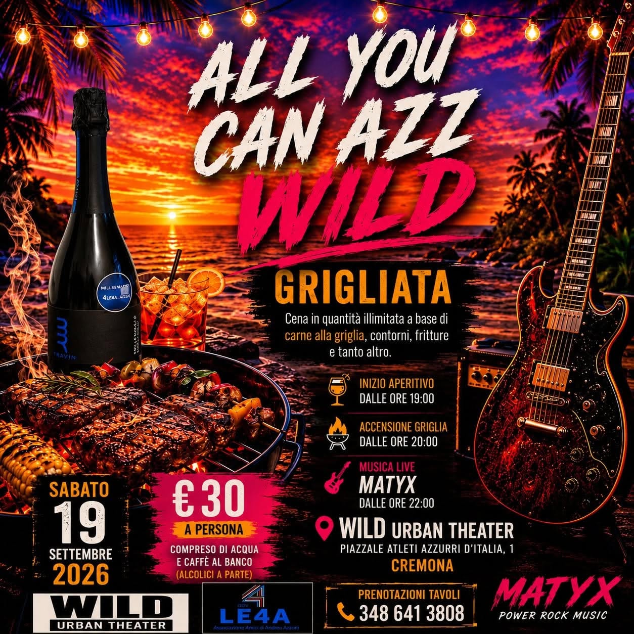 ALL YOU CAN AZZ WILD!